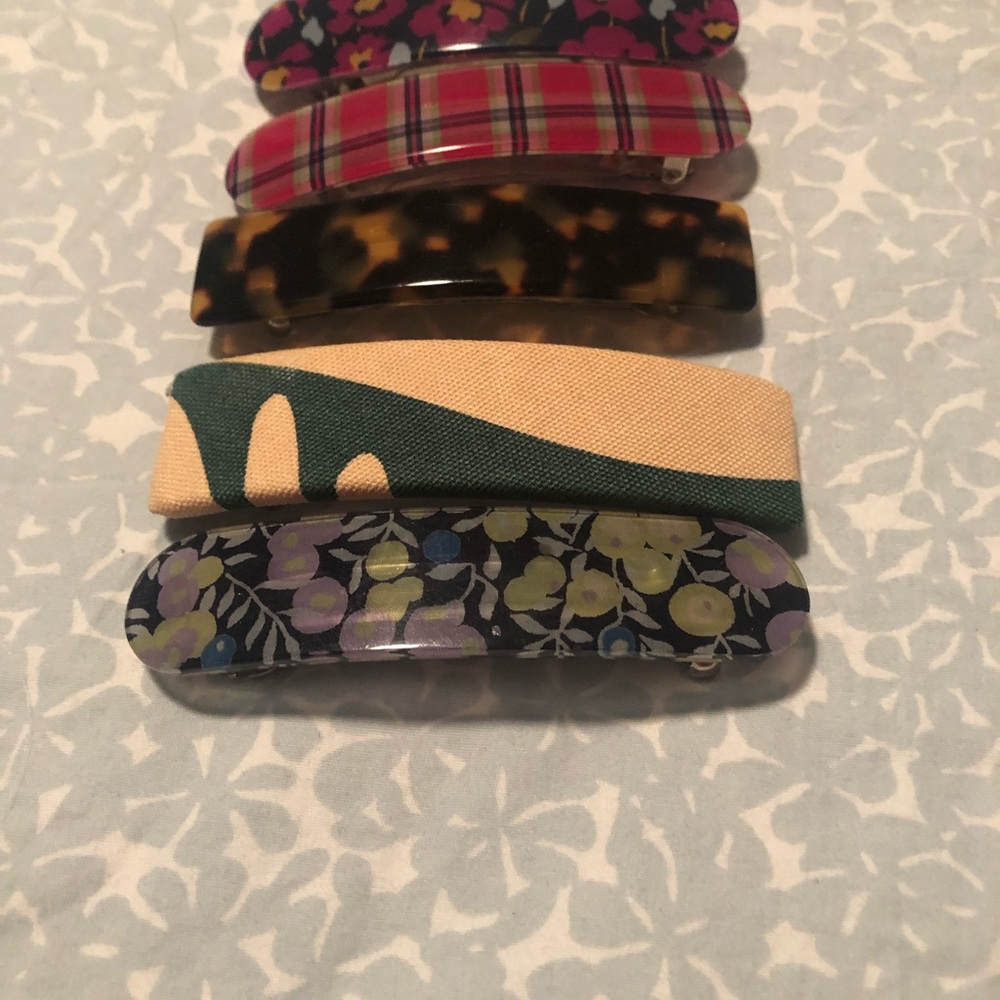 Sold J crew barrettes great condition not for sale